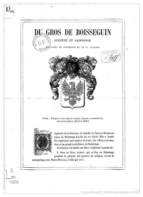 Pierre Du Gros de Boisseguin