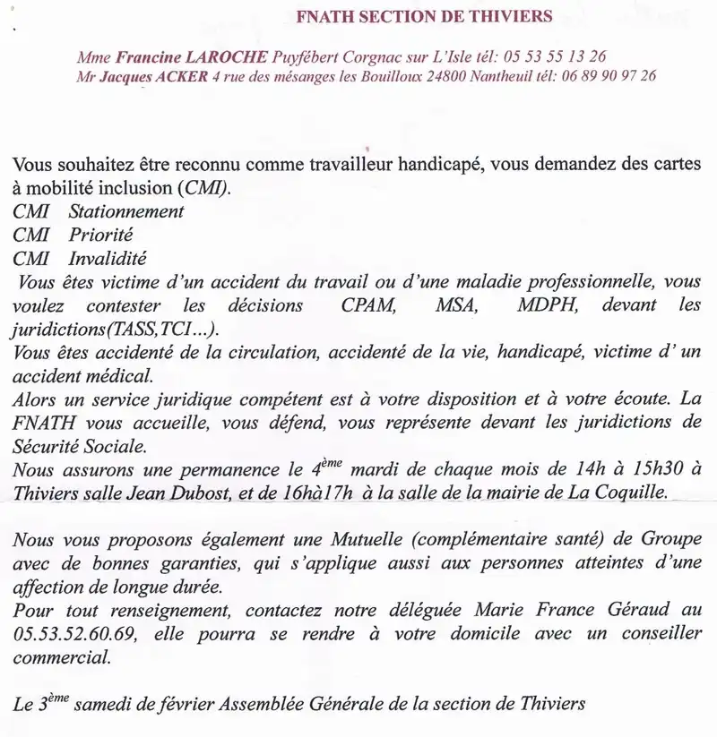 fnath pour site