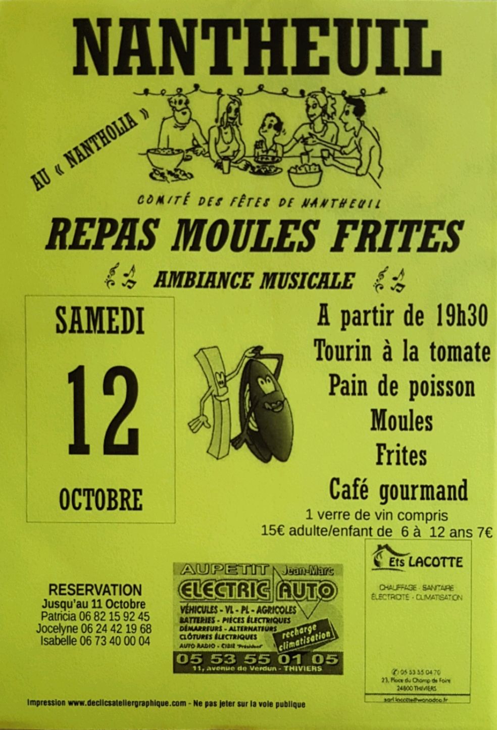 moule frite 2019